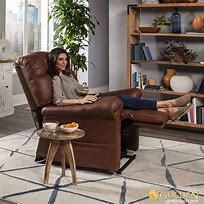 El Cajon leather seat lift chair golden recliner with heat and massage